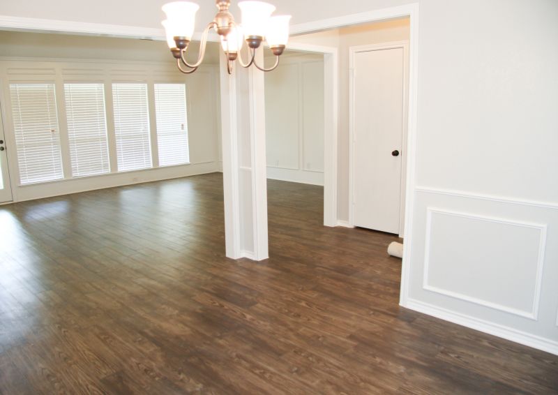 Dark Wood Floor Installation in Aurora, CO