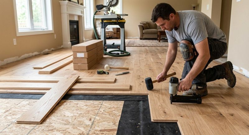 Hardwood Floor Installation in Douglas County, CO