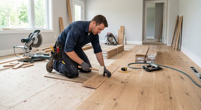 Hardwood Floor Installation in Elbert County, CO