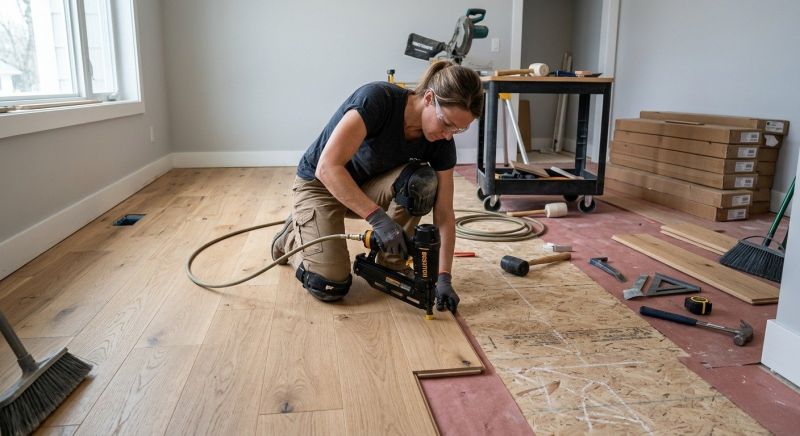 Hardwood Floor Installation in Wheat Ridge, CO