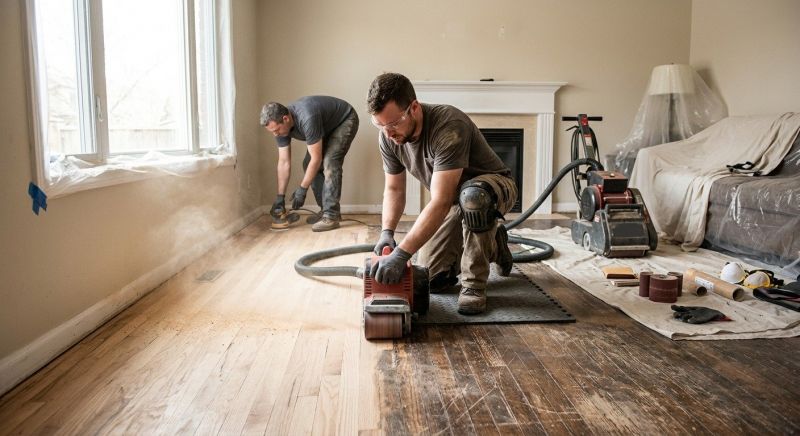 Hardwood Floor Renovation in Aurora, CO