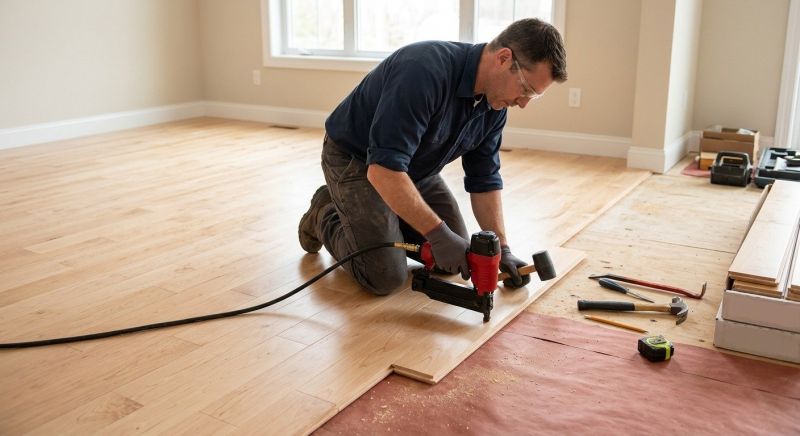 Maple Flooring Installation in Brighton, CO