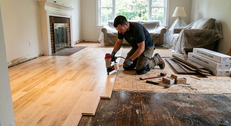 Maple Flooring Installation in Morrison, CO