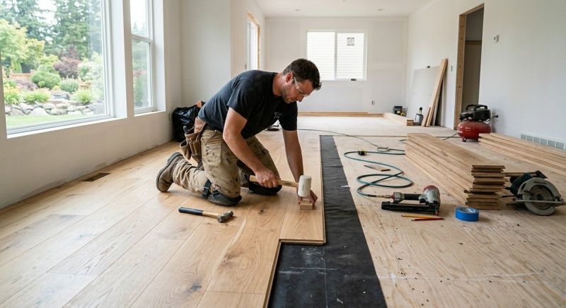 Oak Floor Replacement in Aurora, CO