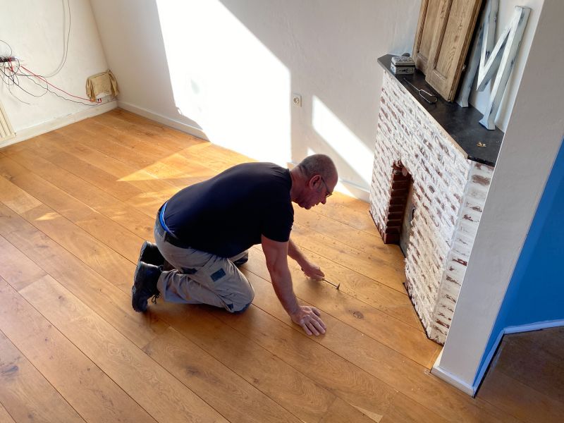 Pine Floor Installation in Aurora, CO