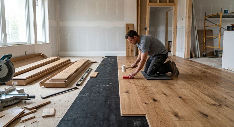 Plank Floor Installation in Aurora, CO