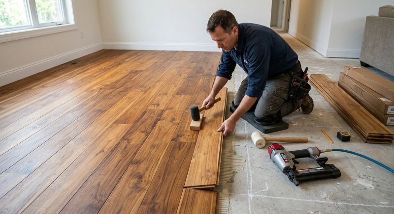 Teak Flooring Installation in Aurora, CO