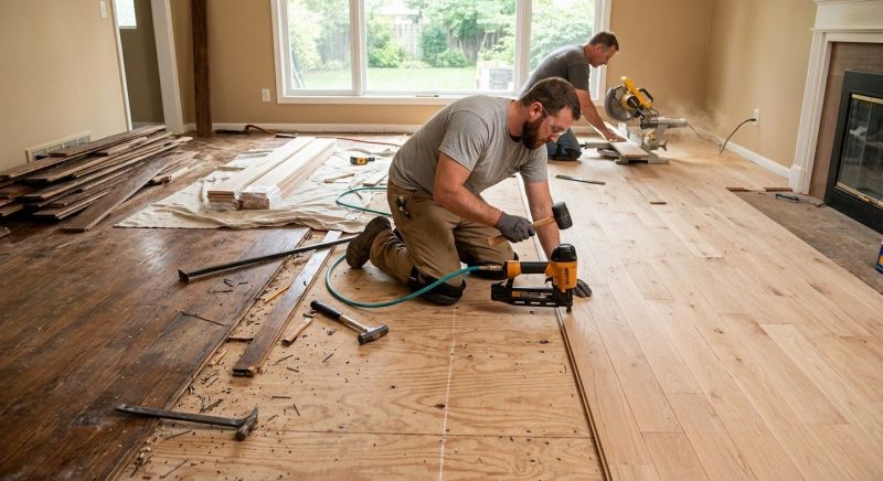 Wood Floor Replacement in Elbert County, CO