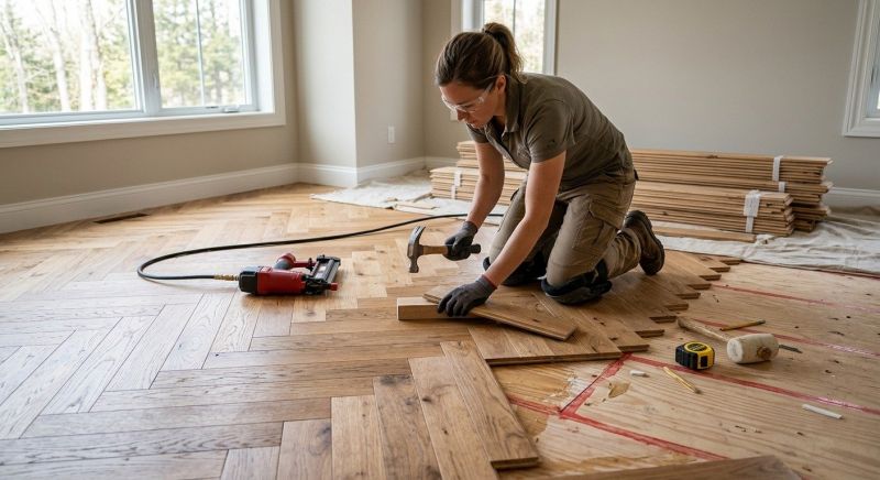 Wood Flooring Installation in Parker, CO